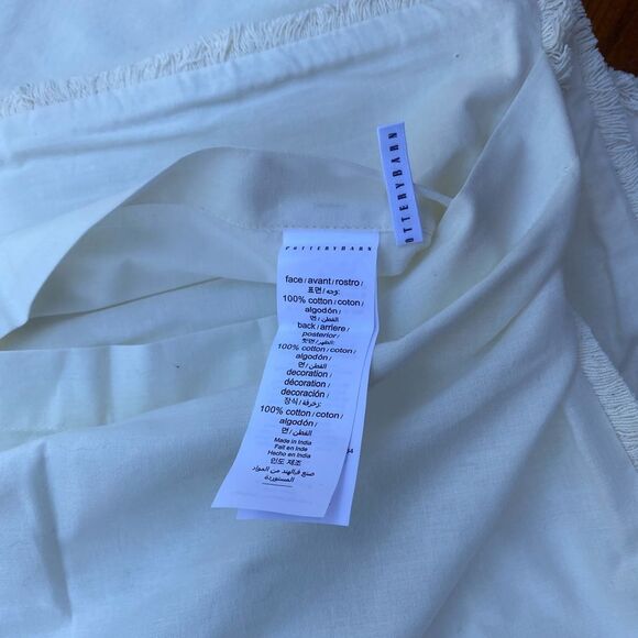 Pottery Barn Soft Velvet Feel Pillow Sham Set with Envelope Closure Standard - Picture 2 of 4